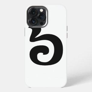 Cambodian Number 6 / Six / ៦ (Pram Muəj) Khmer iPhone Case