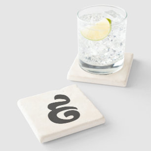 Cambodian Number 9 / Nine / ៩ (Pram Buen) Khmer Stone Coaster
