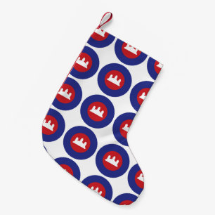 Cambodian Roundel Small Christmas Stocking