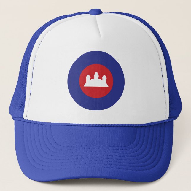 Cambodian Roundel Trucker Hat (Front)