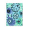 CAMBRIA, ART DECO FLORALS: TRENDY TURQUOISE