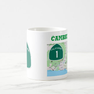 Cambria map coffee mug