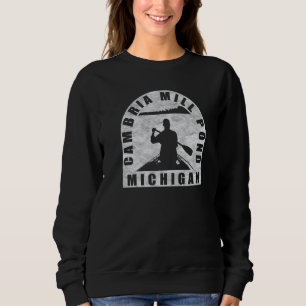 Cambria Mill Pond Canoeing Michigan   Sweatshirt