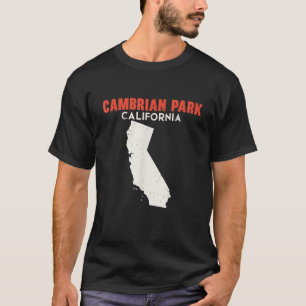 Cambrian Park California USA State America Travel  T-Shirt
