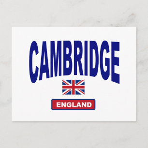 Cambridge England Postcard