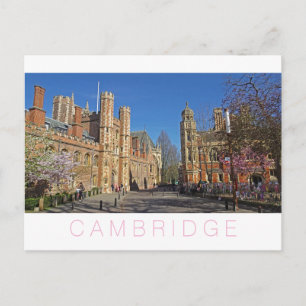 Cambridge Holiday Postcard