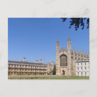 Cambridge King's College Postcard