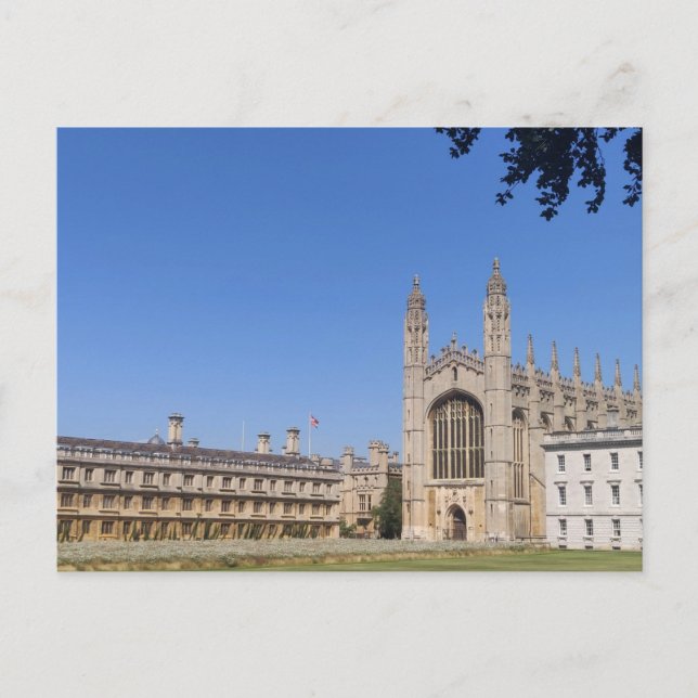 Cambridge King's College Postcard (Front)