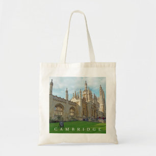 Cambridge King's College view tote bag