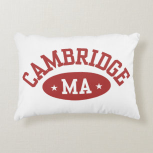 Cambridge, Massachusetts College Town Throw Pillow
