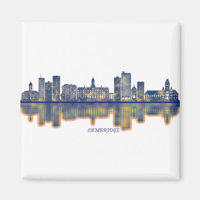 Cambridge Massachusetts Magnet (Front)