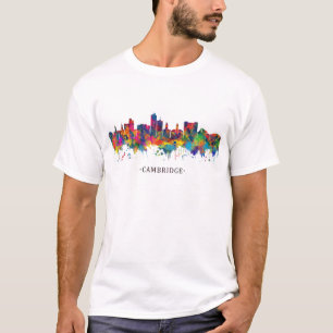 Cambridge Massachusetts Skyline T-Shirt