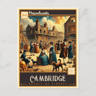Cambridge, Massachusetts Vintage Postcard