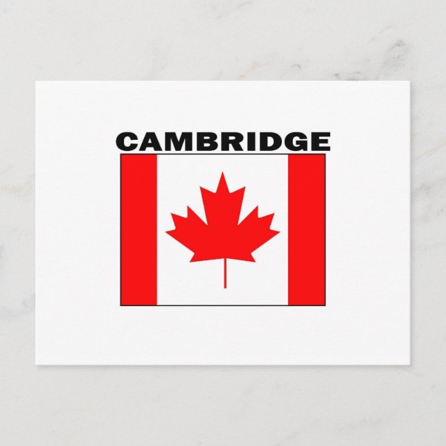 Cambridge, Ontario Postcard (Front)