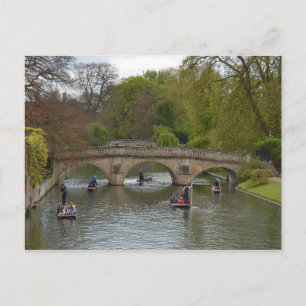 Cambridge Punting Postcard