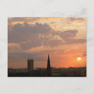 Cambridge Sunset Postcard