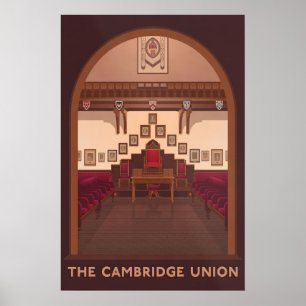 Cambridge Union Travel Poster