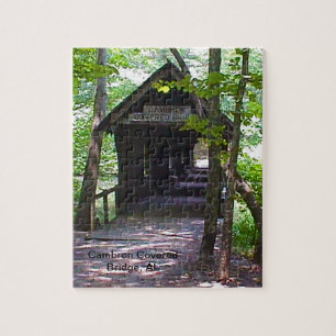 Cambron Covered Bridge, Madison County, Alabama Jigsaw Puzzle