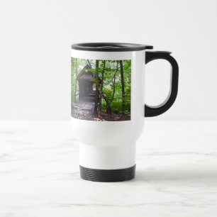Cambron Covered Bridge, Madison County, Alabama Travel Mug