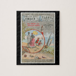 Camden and Atlantic Railroad  Puzzle + Box
