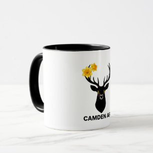 Camden AR Daffodil Festival - Black Deer Art Coffe Mug