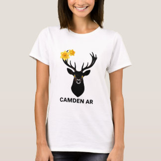 Camden AR Daffodil Festival - Black Deer Art Women T-Shirt