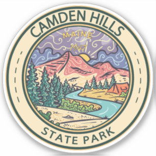 Camden Hills State Park Maine Badge