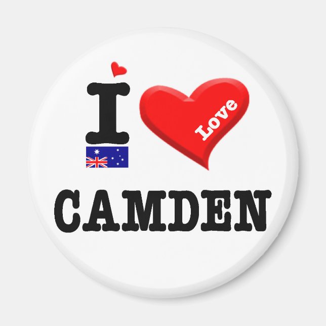 CAMDEN - I Love Magnet (Front)