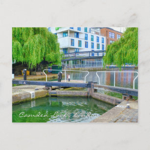 Camden Lock Postcard, London UK Postcard