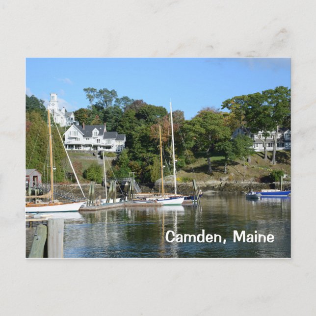 Camden, Maine Postcard (Front)