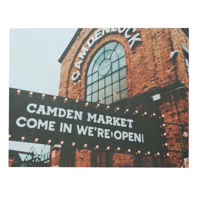 Camden Market  Notepad (Front)