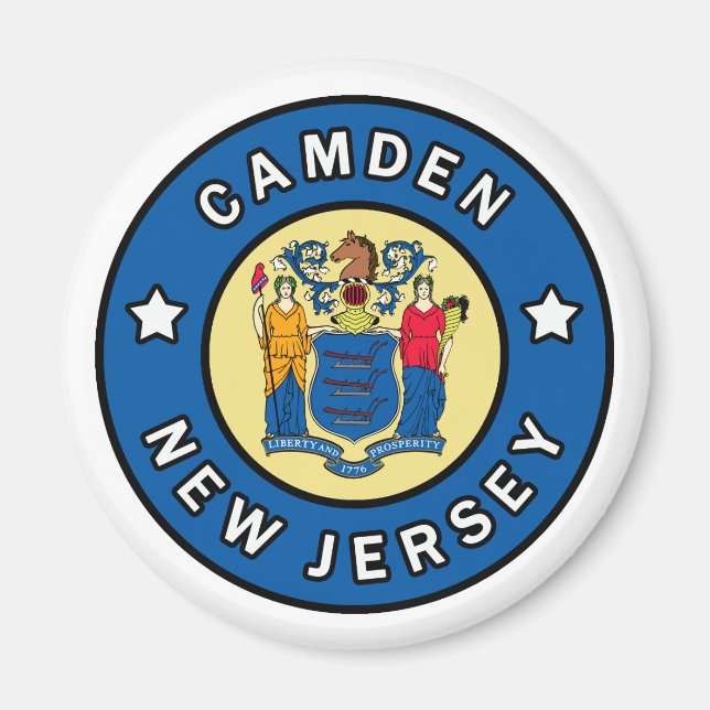 Camden New Jersey Magnet (Front)