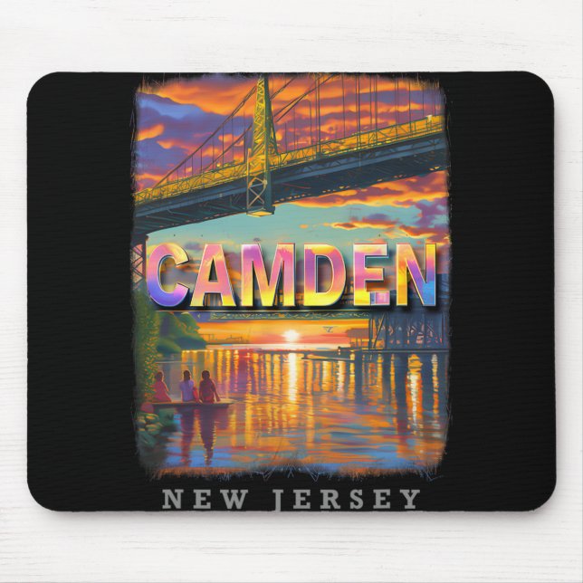 Camden New Jersey Nj Waterfront Delight Sd599  Mouse Pad (Front)