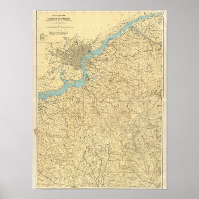 Camden, New Jersey Poster (Front)