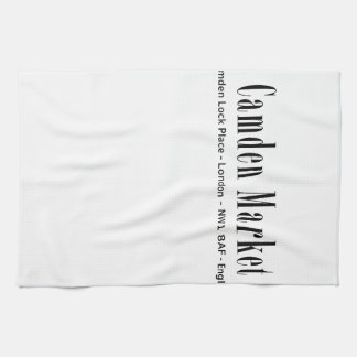 Camden Passage Market London Tea Towel
