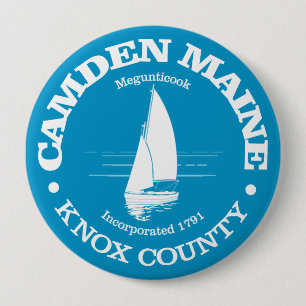 Camden (sailboat) 10 cm round badge