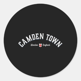 Camden Town London Uk England Classic Round Sticker