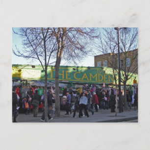 Camden Town Market Postcard