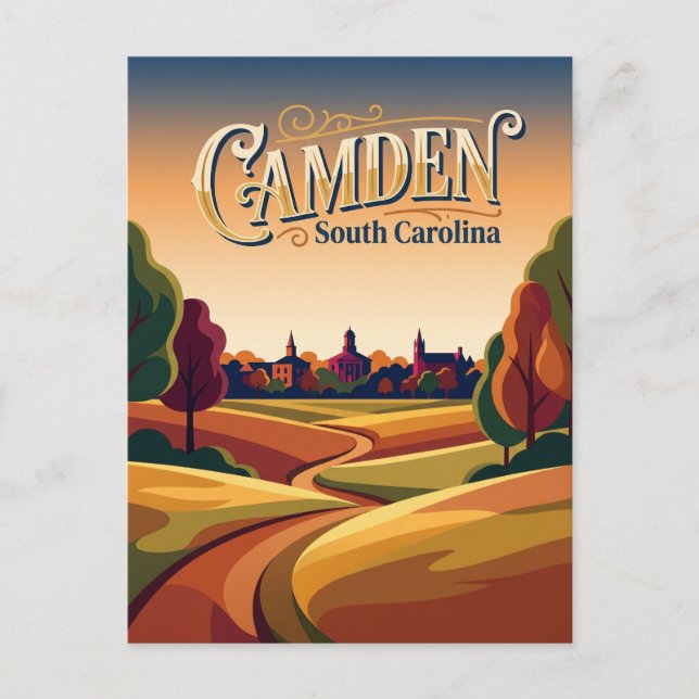 Camden USA Postcard (Front)