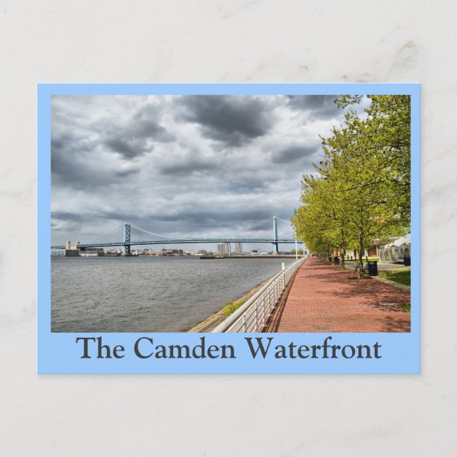 Camden Waterfront Postcard (Front)