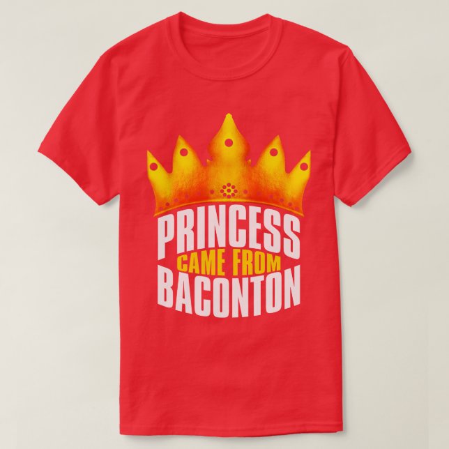 Came From Baconton Baconton Georgia TShirt (Design Front)