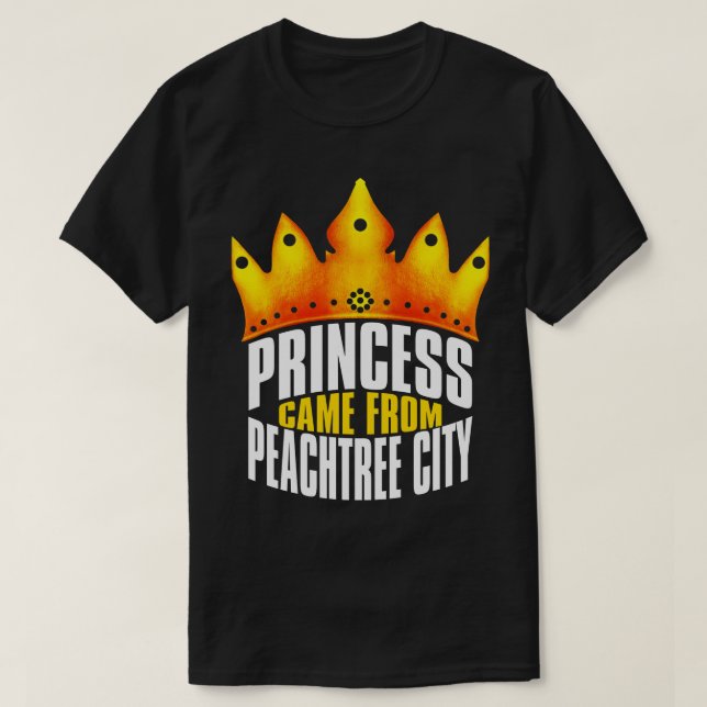 Came From Peachtree City Peachtree City Georgia TS T-Shirt (Design Front)