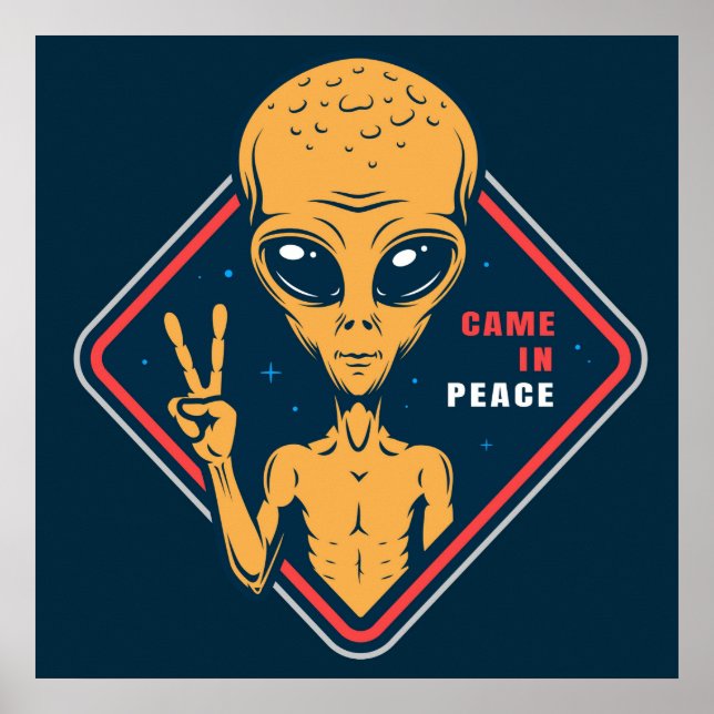 Came In Peace Poster (Front)