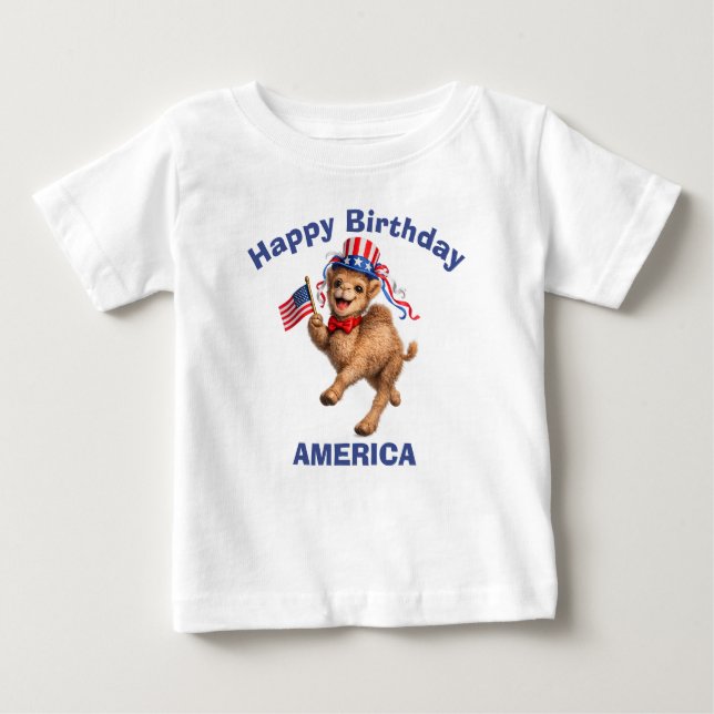 Camel (5y) Patriotic Kid T-Shirt (Front)