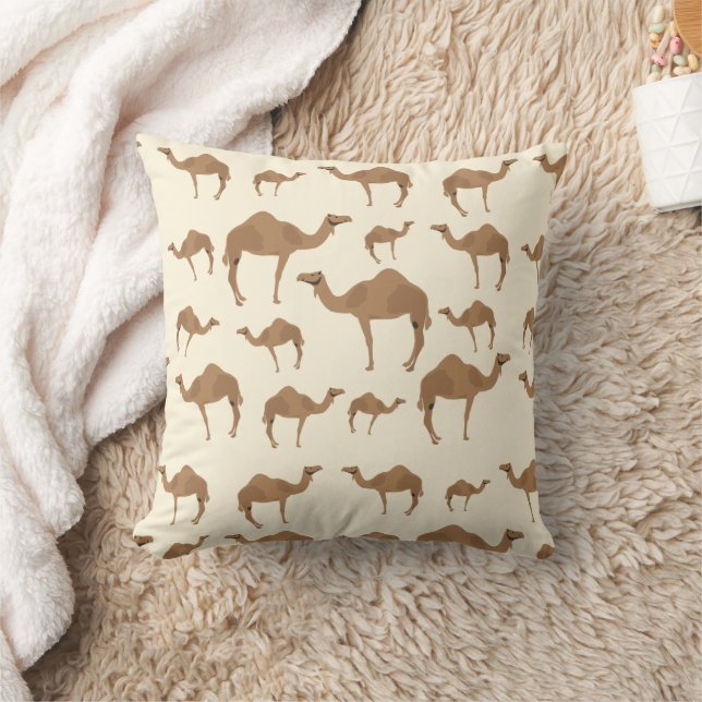 Camel Animal Pattern Cushion (Blanket)