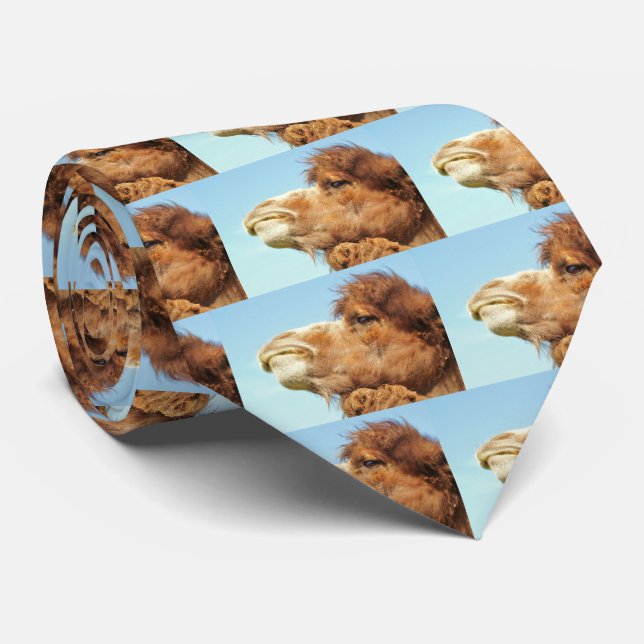 Camel Animal Tie (Rolled)