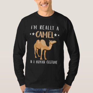 Camel Arabian Camel Animal Human Costume Camel T-Shirt