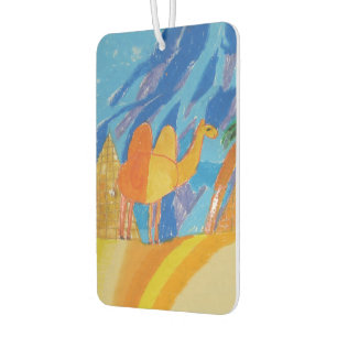 Camel Art by Kids Car Air Freshener