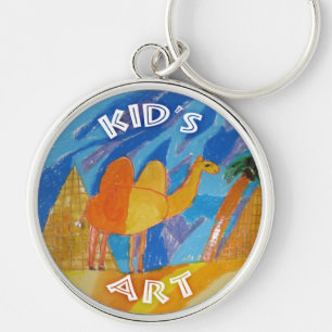 Camel Art by Kids Key Ring
