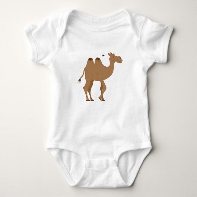 Camel Baby Bodysuit (Front)